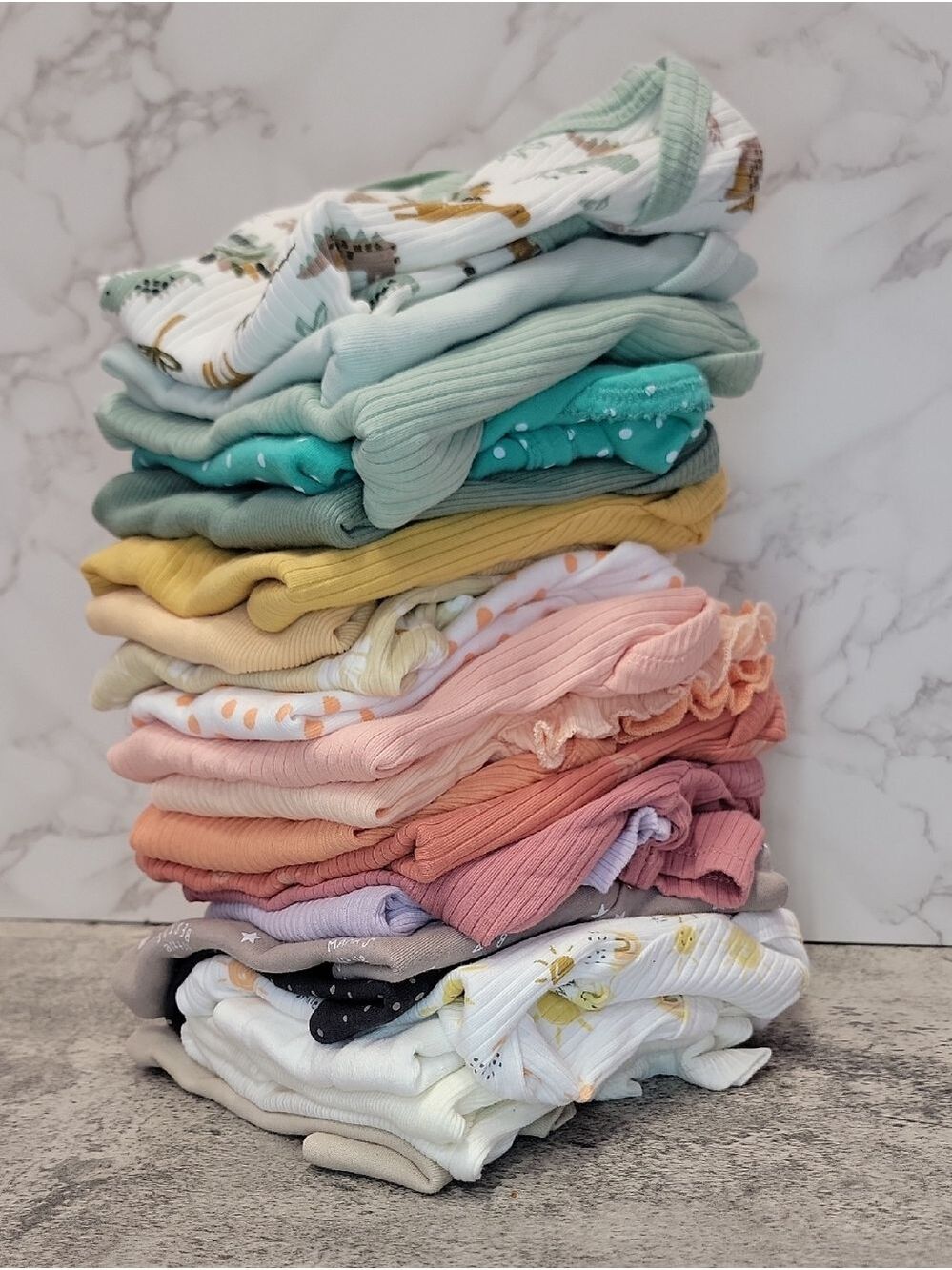 Large bundle of size 3 Months one piece bodysuits - Picture 5 of 8